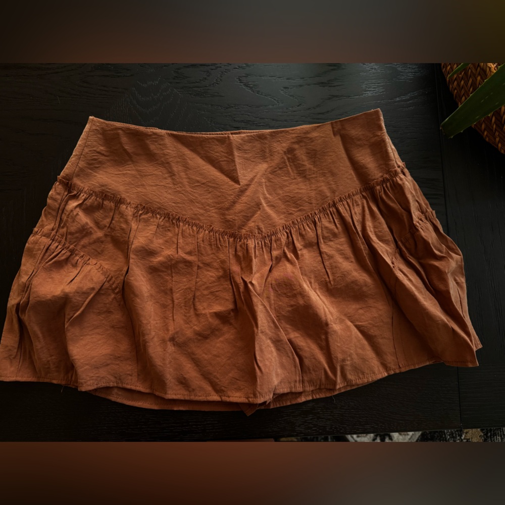 Zara Terracotta Skort
